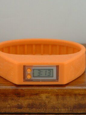 Pre-Owned Kid's The Jungle Book Orange Rubber Band Digital Watch